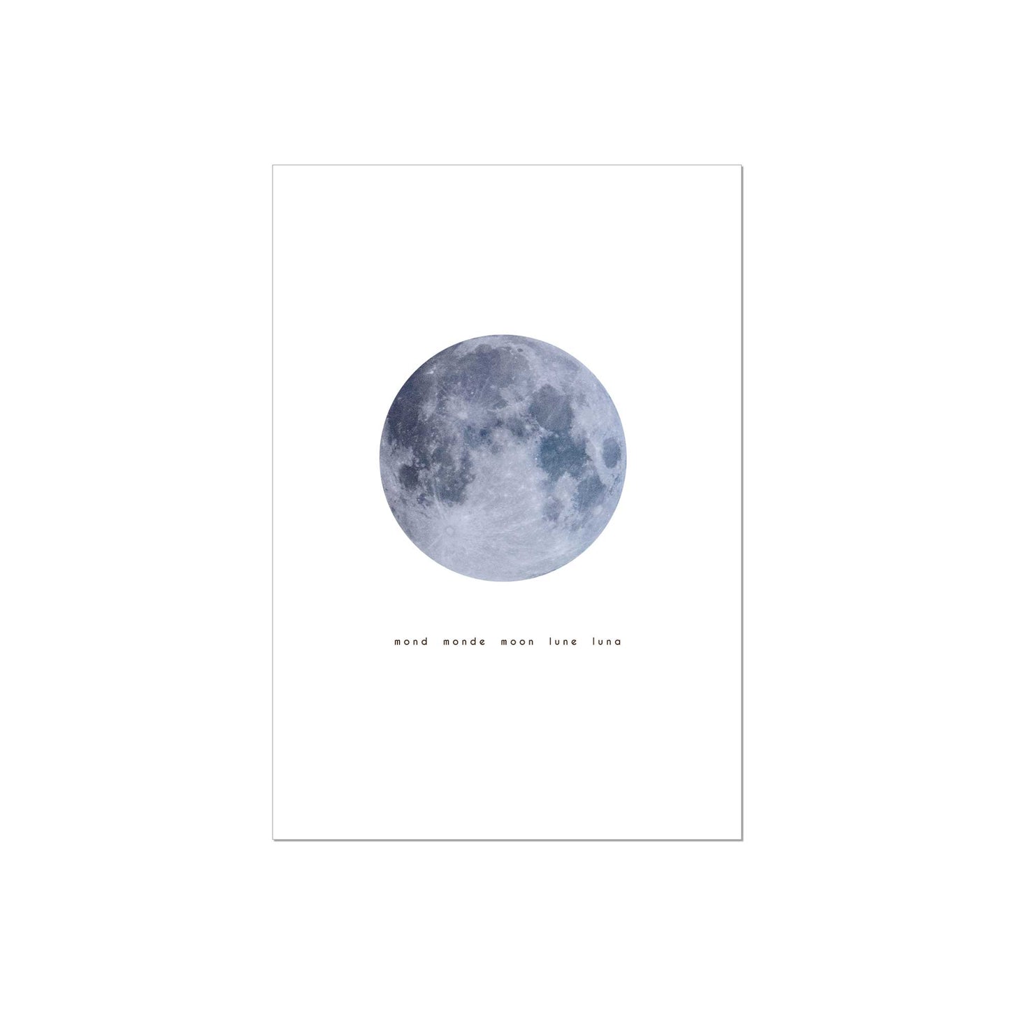 Art Print | Der Mond