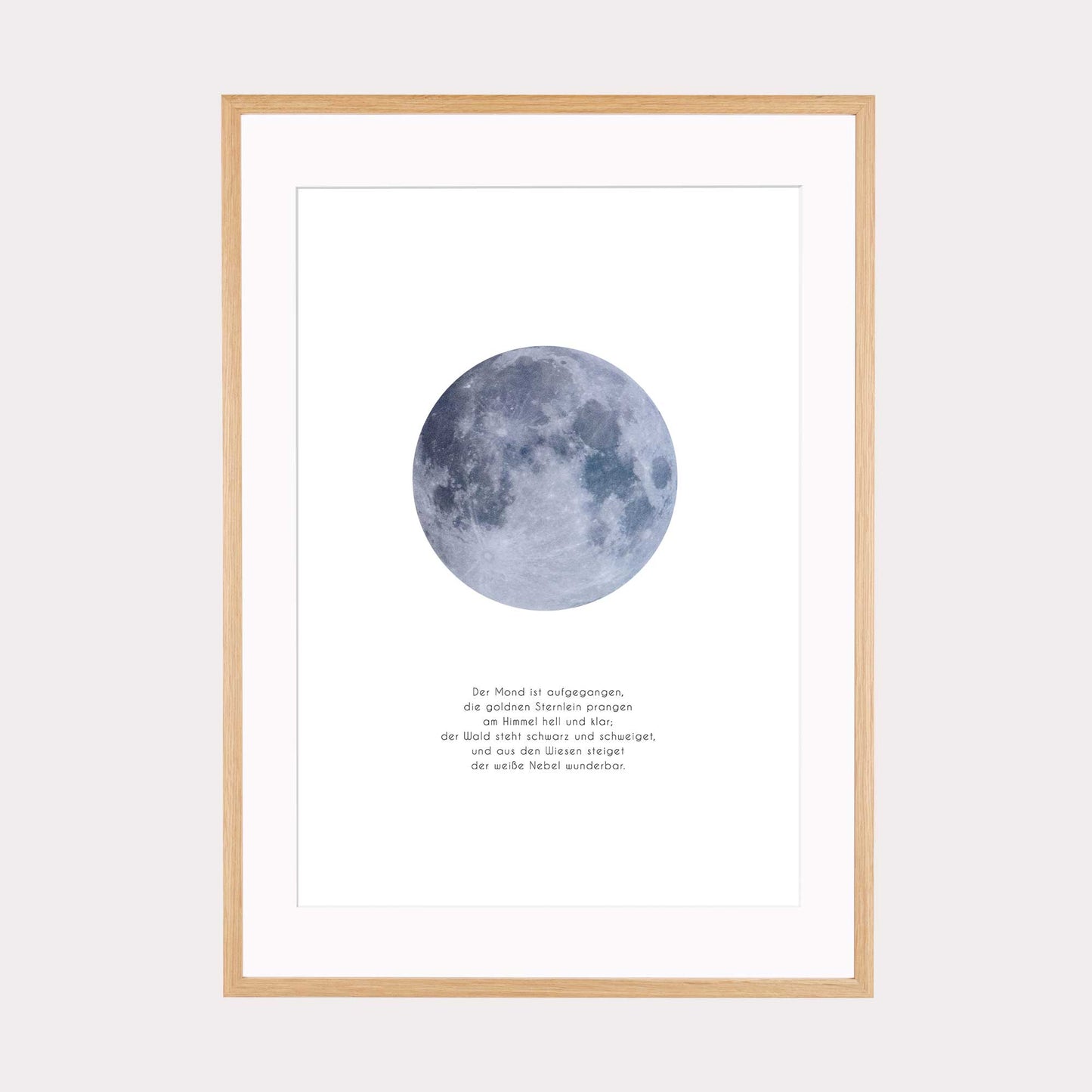 Art Print | Der Mond ist aufgegangen
