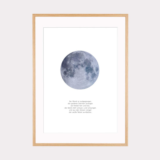 Art Print | Der Mond ist aufgegangen