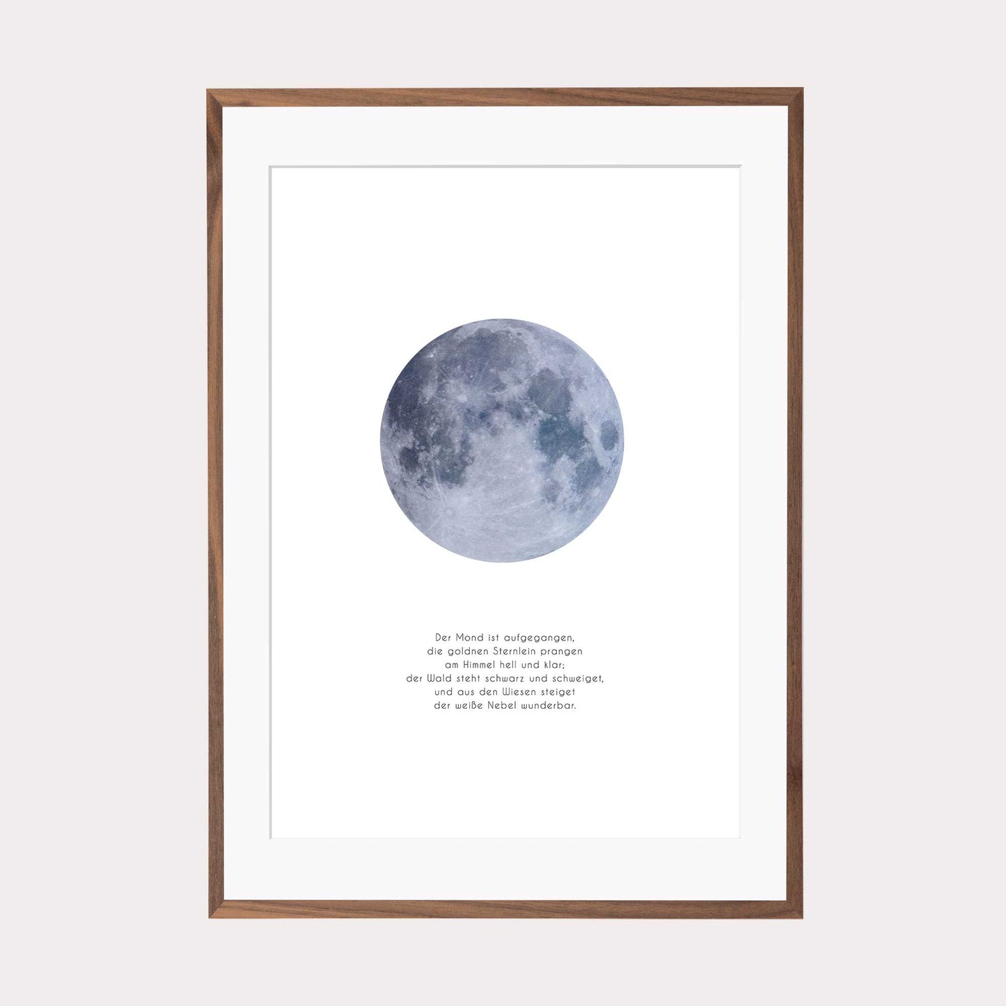 Art Print | Der Mond ist aufgegangen