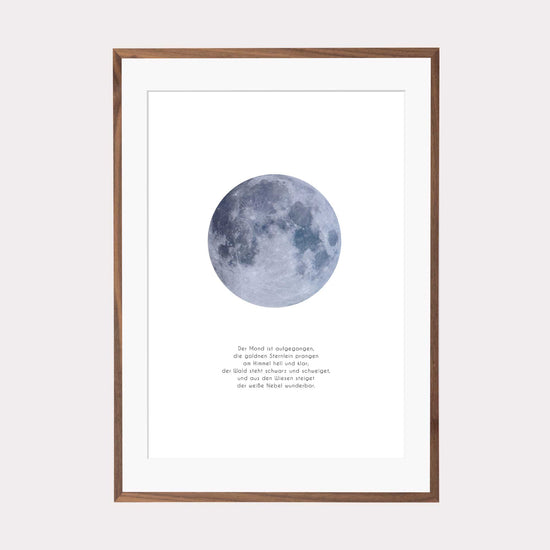 Art Print | Der Mond ist aufgegangen
