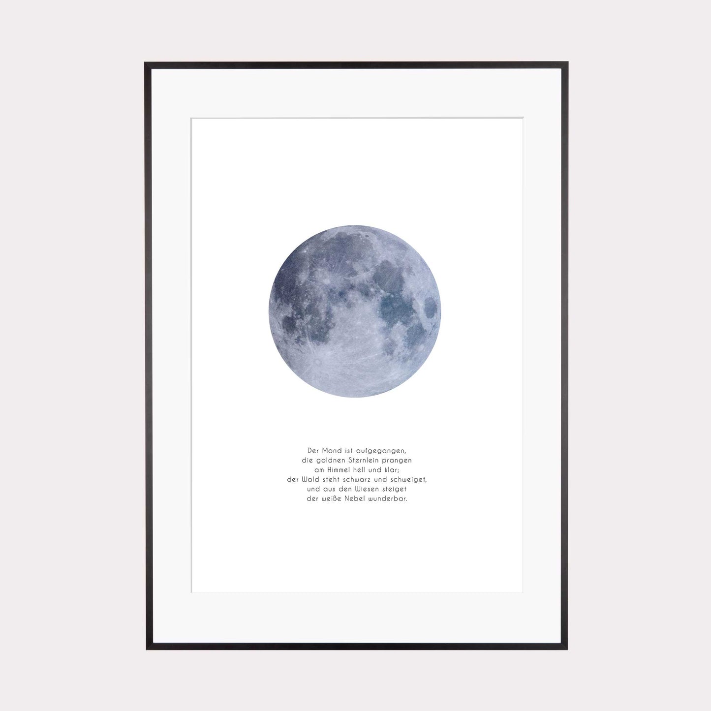 Art Print | Der Mond ist aufgegangen