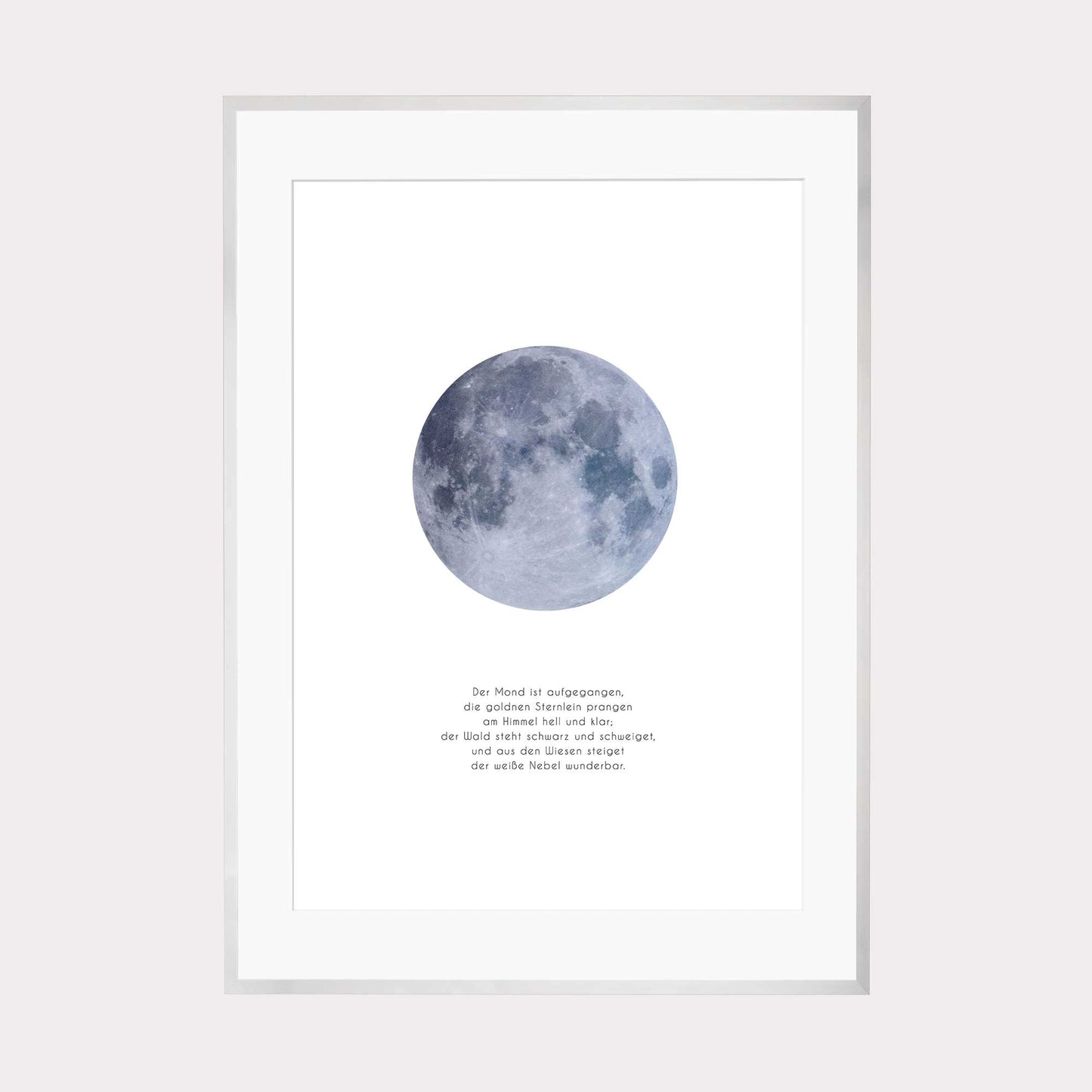 Art Print | Der Mond ist aufgegangen