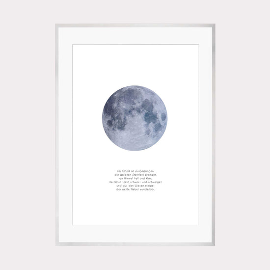 Art Print | Der Mond ist aufgegangen