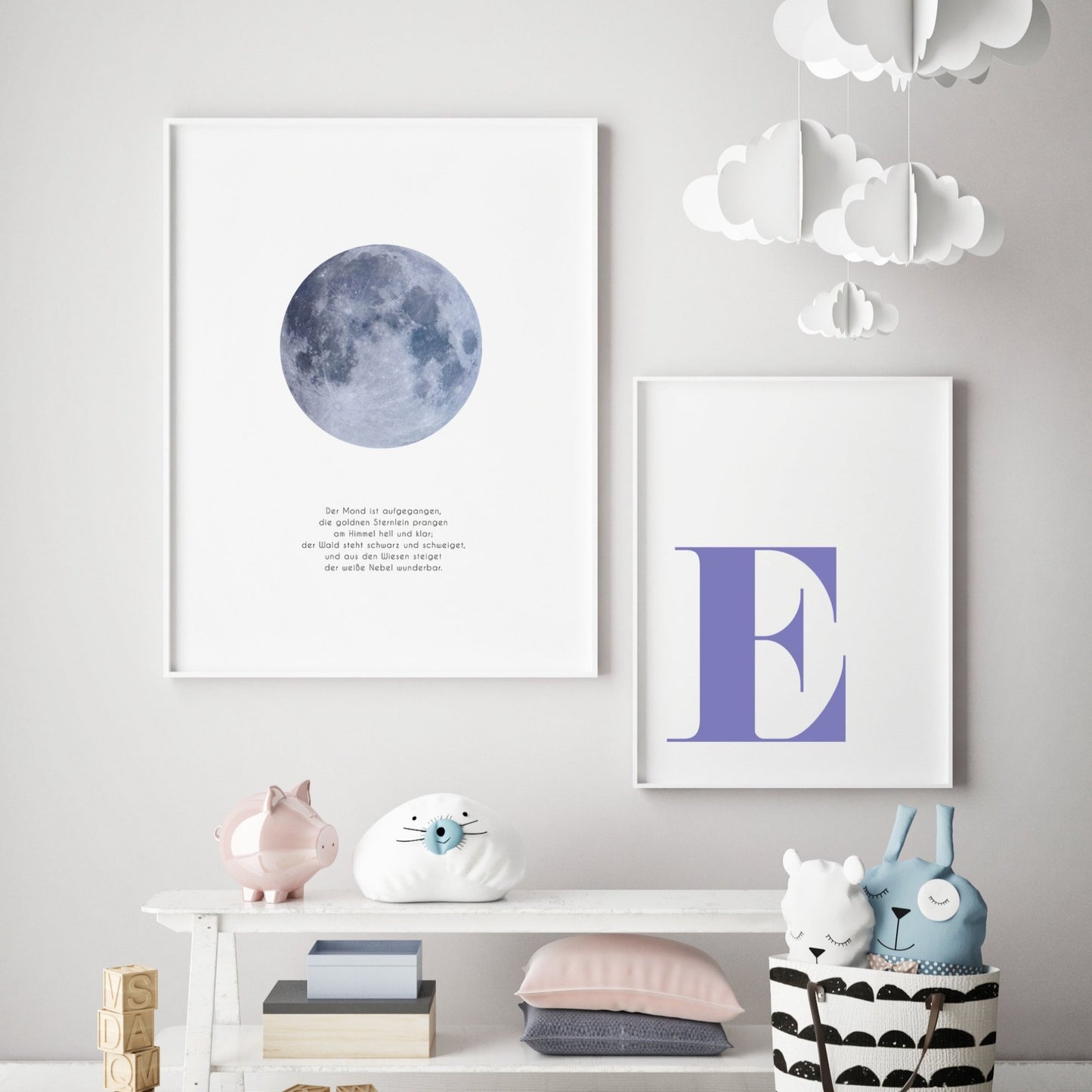 Art Print | Der Mond ist aufgegangen