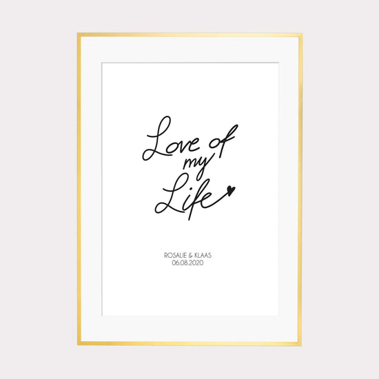 Print personalisierbar | Love of my Life