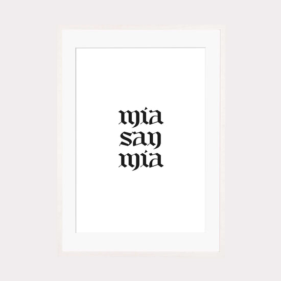 Art Print | Mia san mia