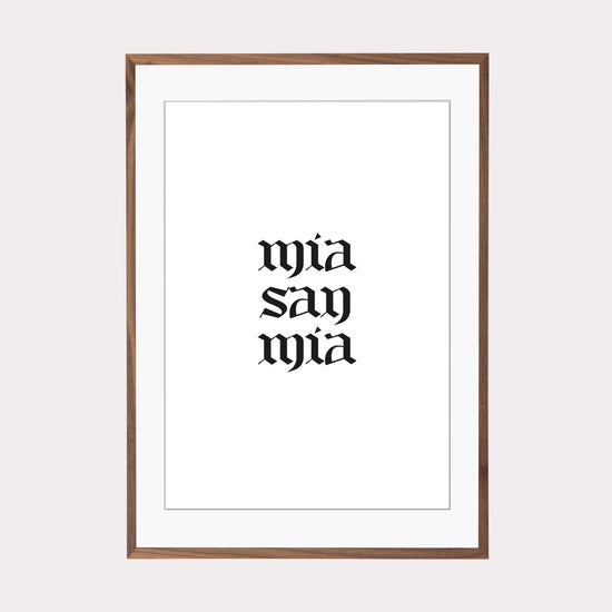 Art Print | Mia san mia