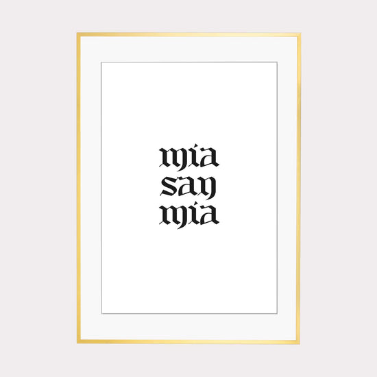 Art Print | Mia san mia