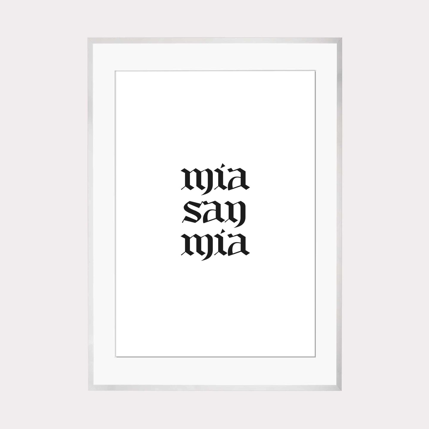 Art Print | Mia san mia