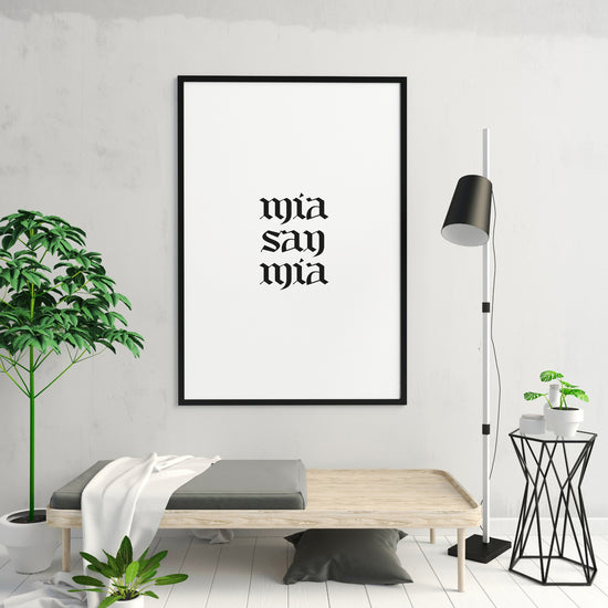 Art Print | Mia san mia