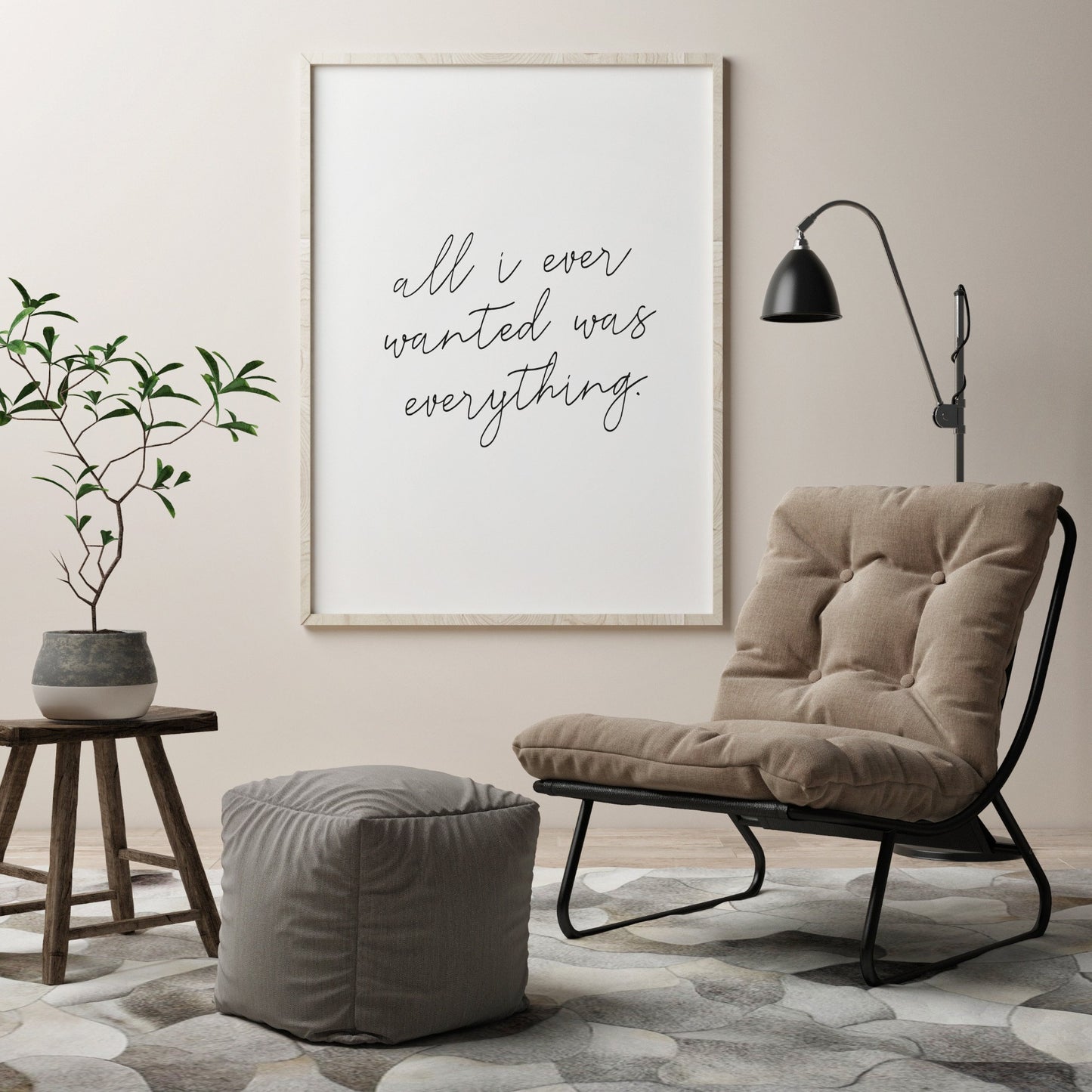 Art Print | All i ever wanted was everything