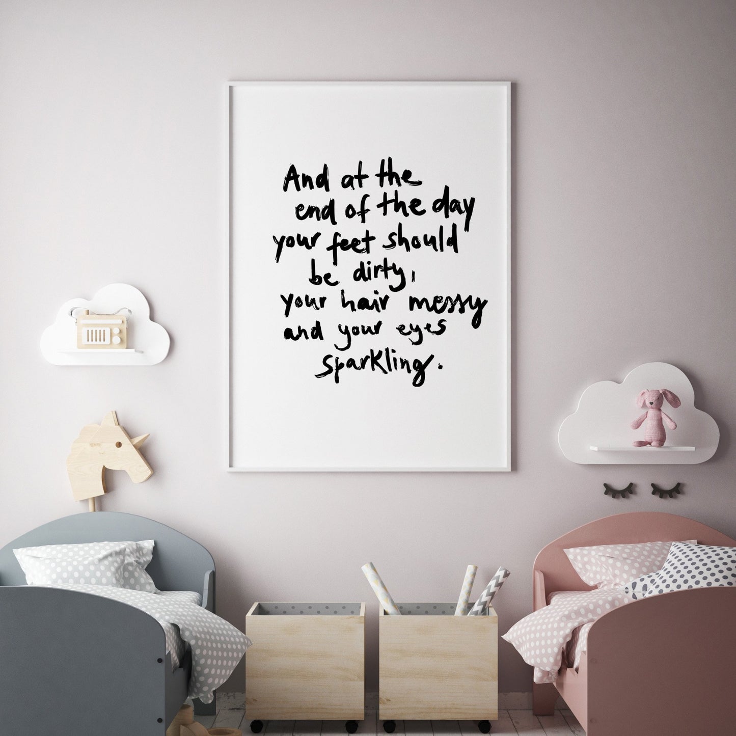 Art Print | At the End of the day