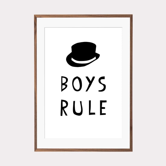 Laden Sie das Bild in den Galerie-Viewer, Art Print | Boys rule
