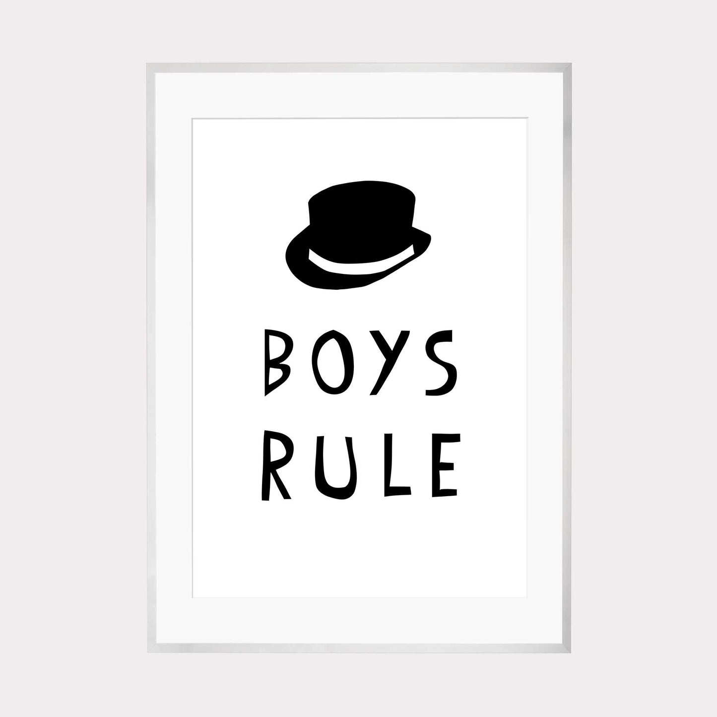 Art Print | Boys rule