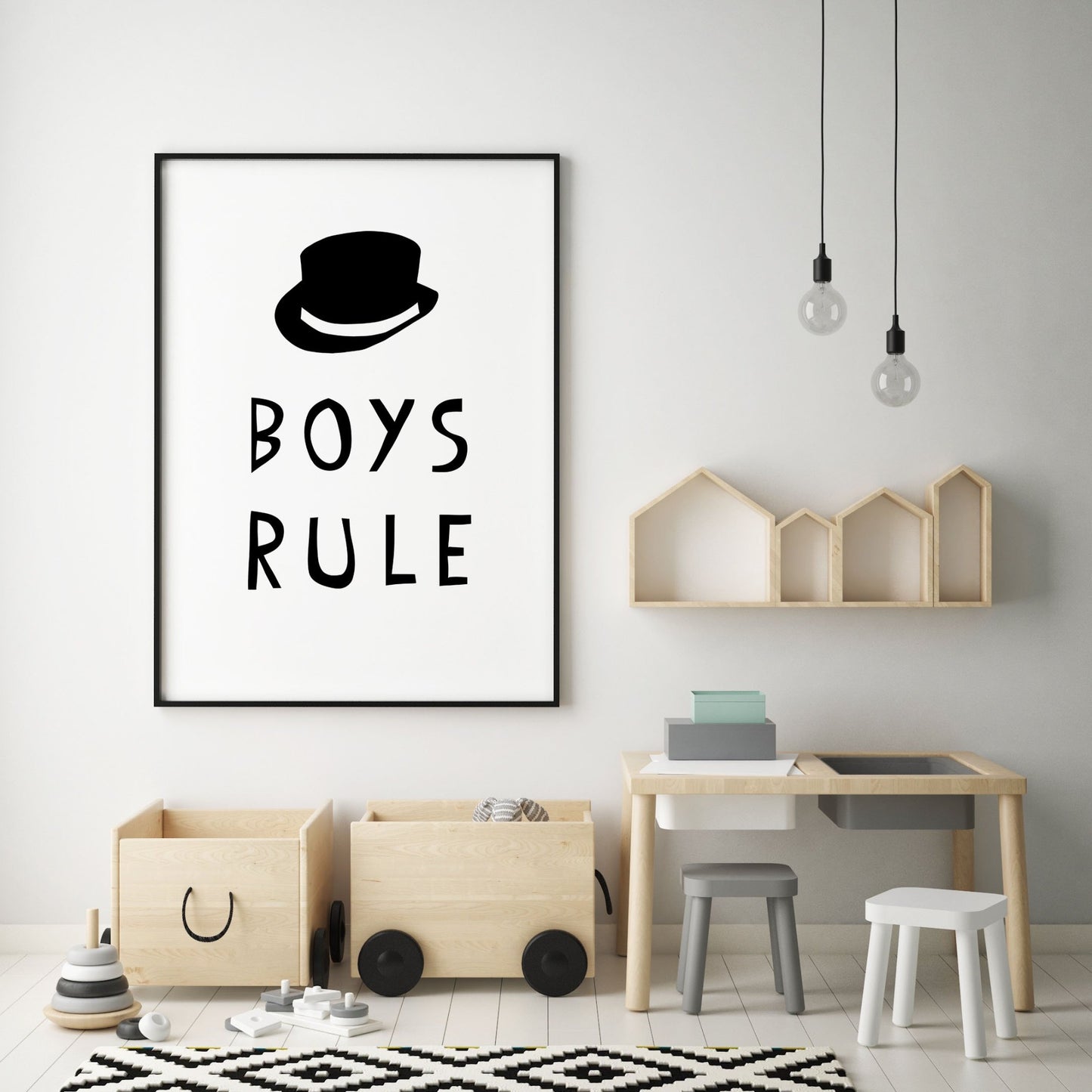Laden Sie das Bild in den Galerie-Viewer, Art Print | Boys rule
