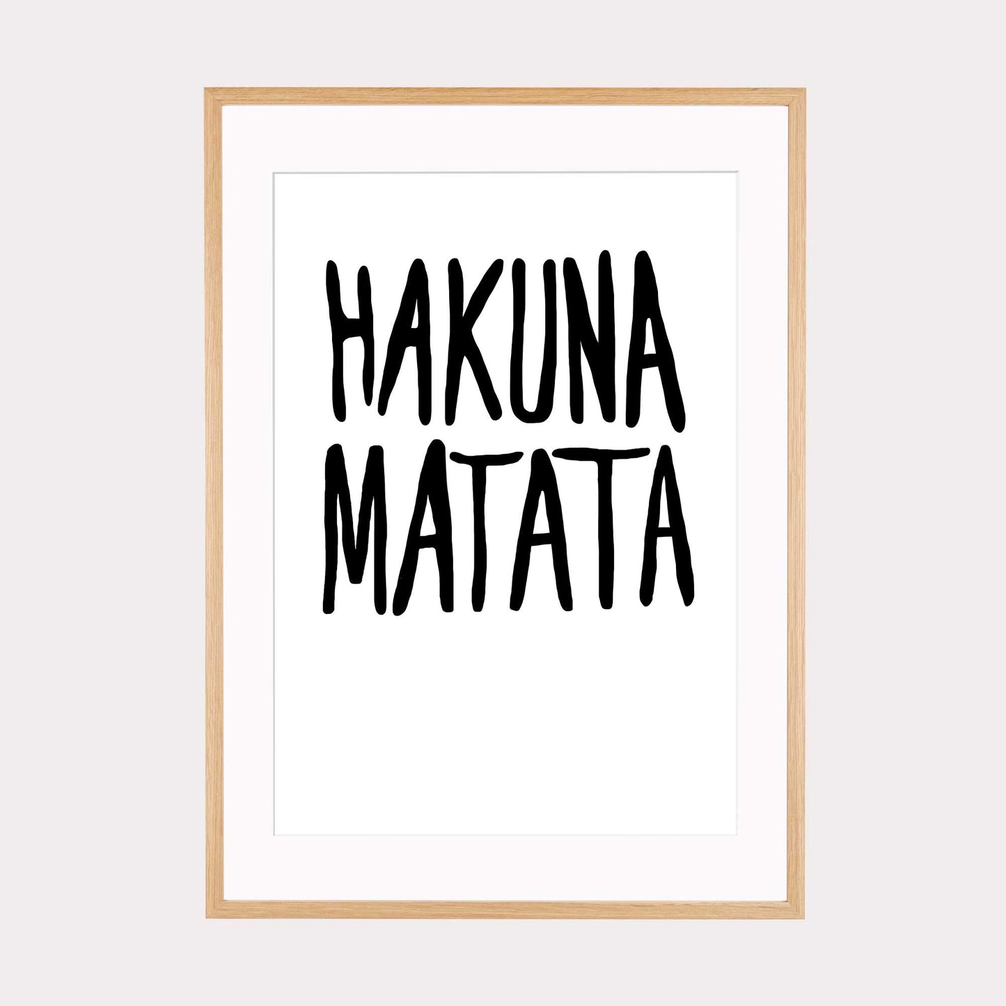 Art Print | Hakuna Matata