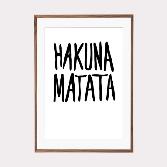 Art Print | Hakuna Matata