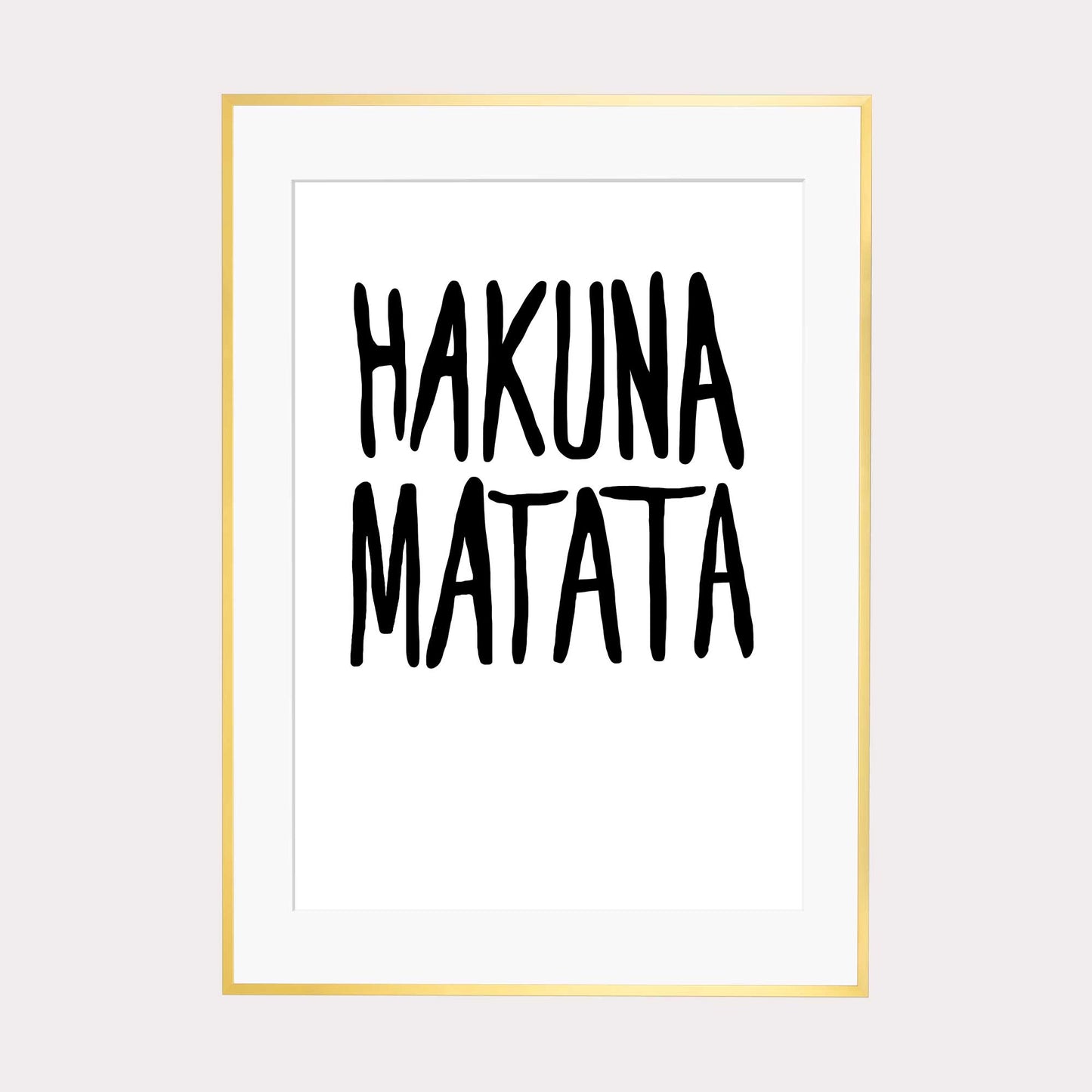 Art Print | Hakuna Matata