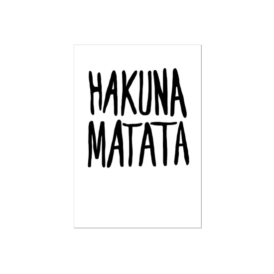 Art Print | Hakuna Matata