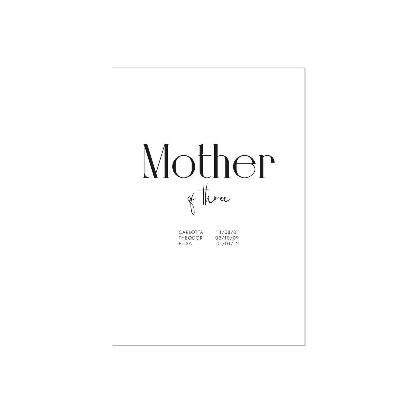 Print personalisierbar | Mother of...