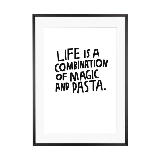 Illustration | Life is a combination of magic and Pasta