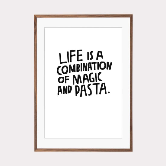 Illustration | Life is a combination of magic and Pasta