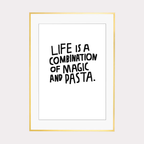 Illustration | Life is a combination of magic and Pasta