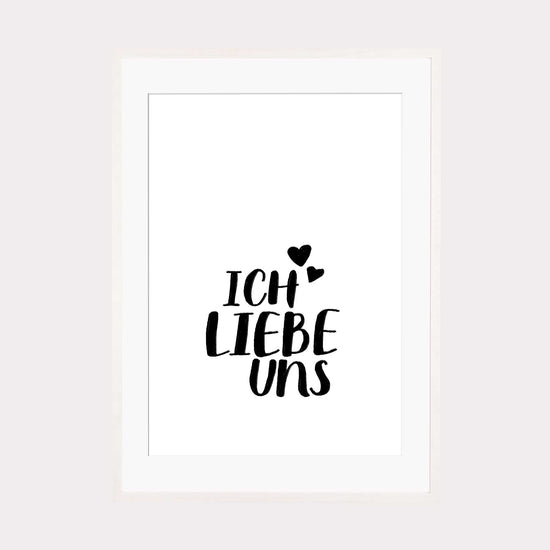 Art Print | ich liebe uns