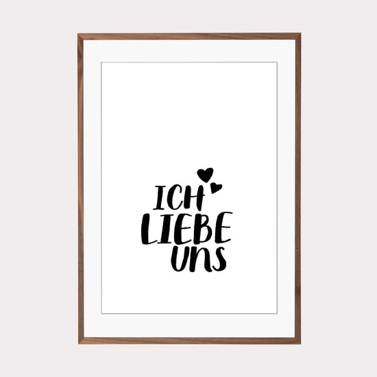 Art Print | ich liebe uns