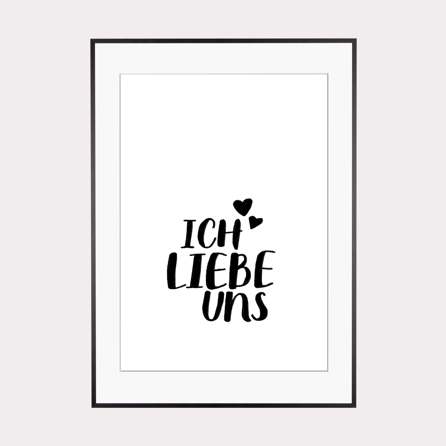 Art Print | ich liebe uns