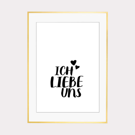 Art Print | ich liebe uns