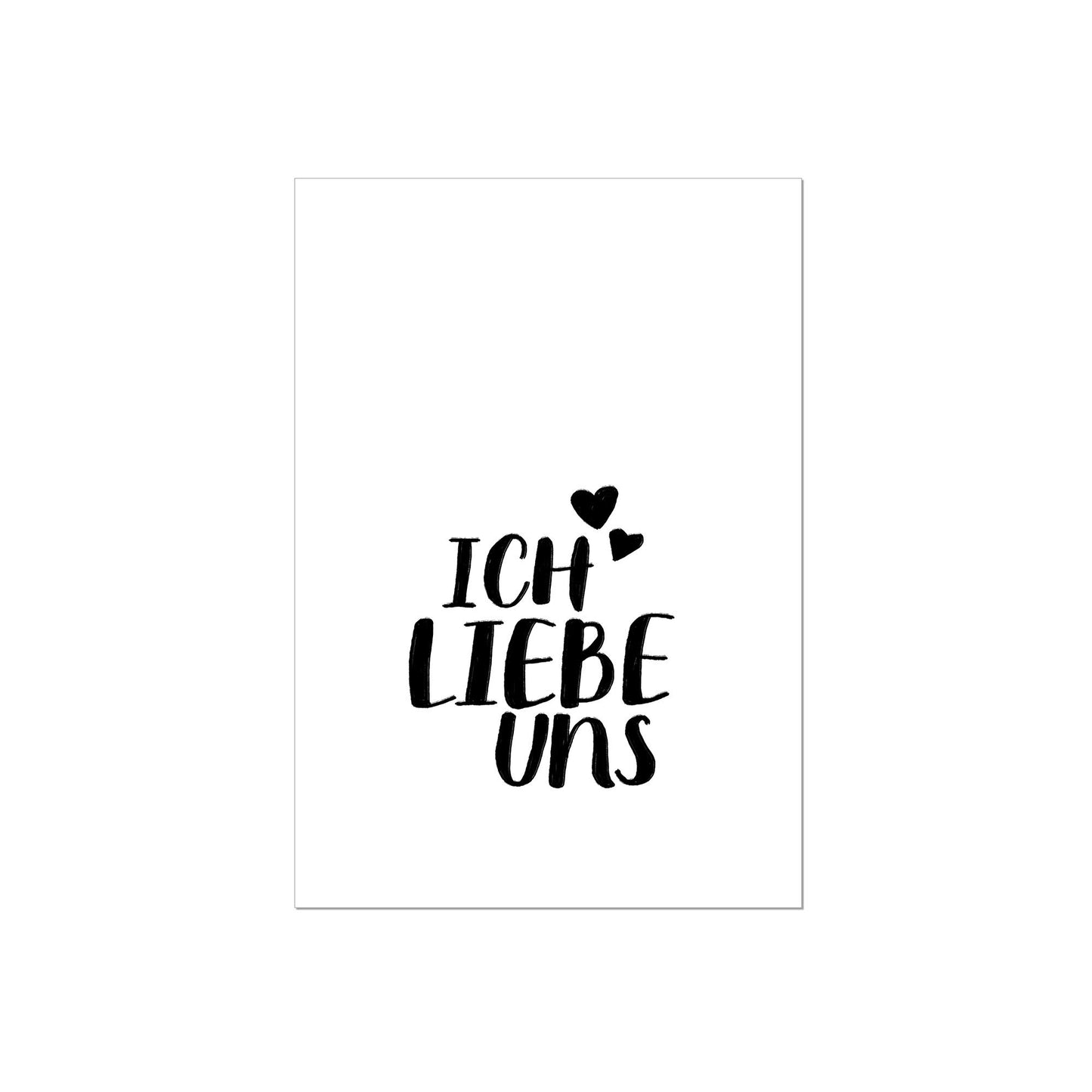 Art Print | ich liebe uns