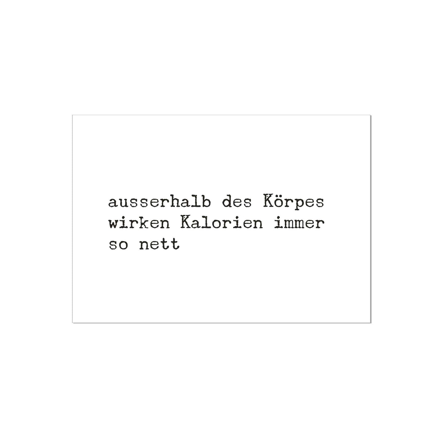 Art Print |  außerhalb des Körpers...