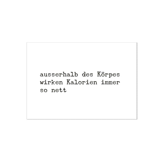 Art Print |  außerhalb des Körpers...