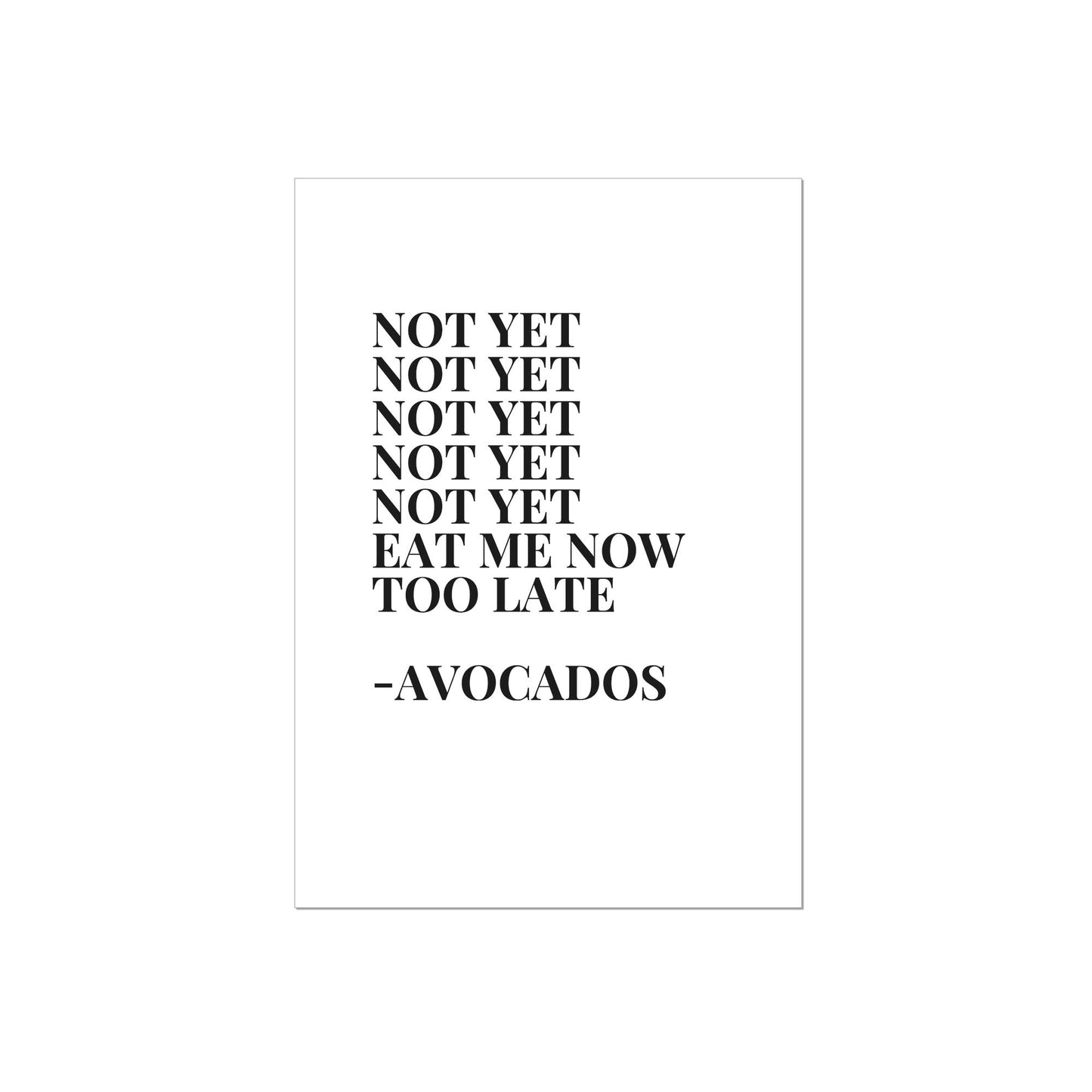 Art Print | Avocados