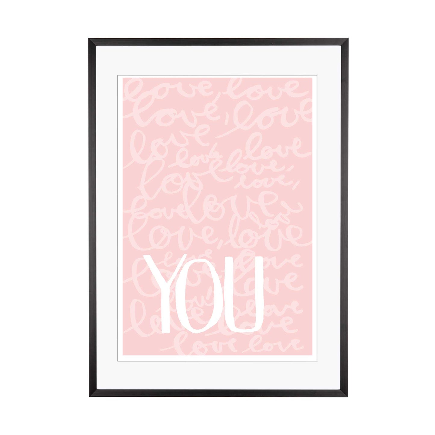 Art Print |  love you