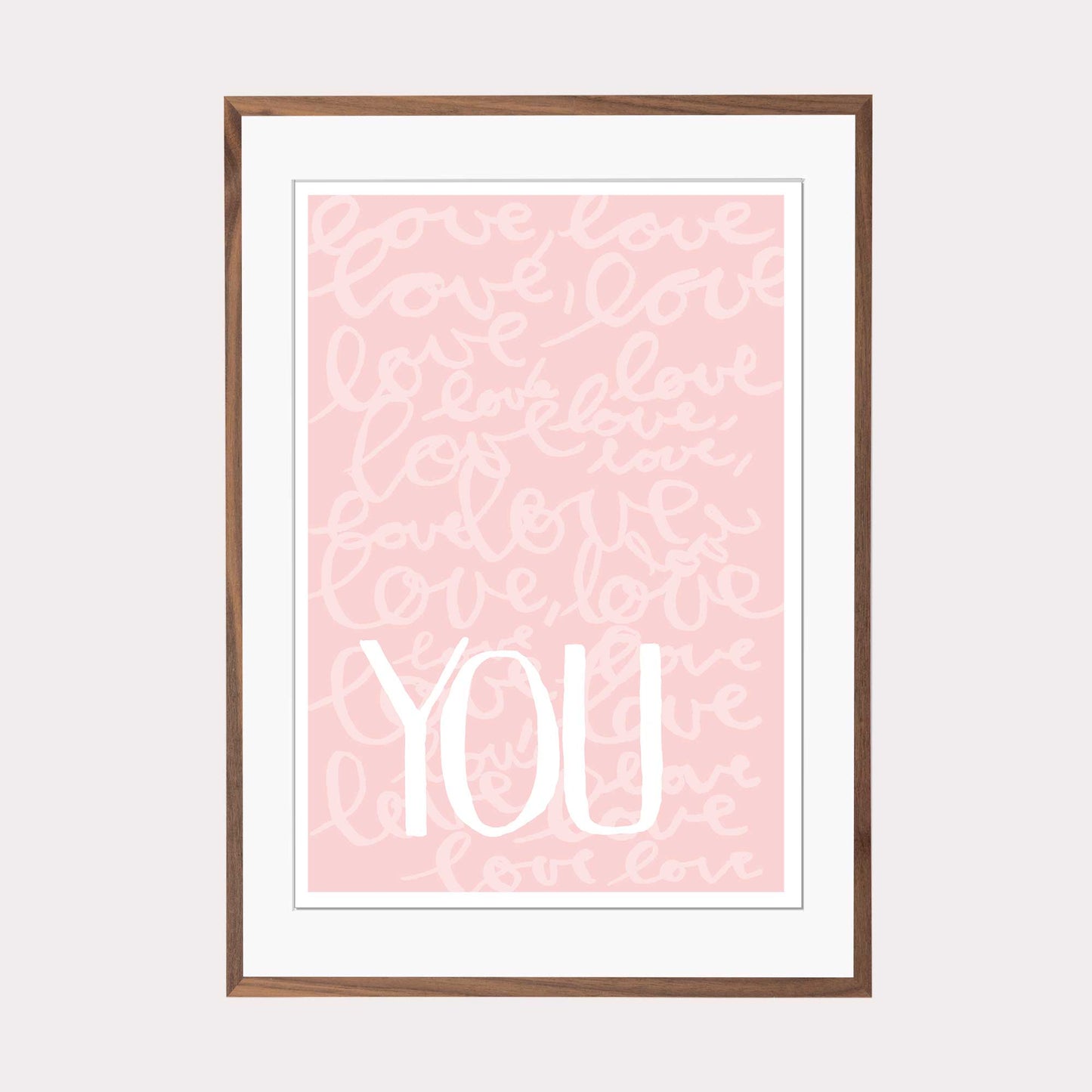 Art Print |  love you