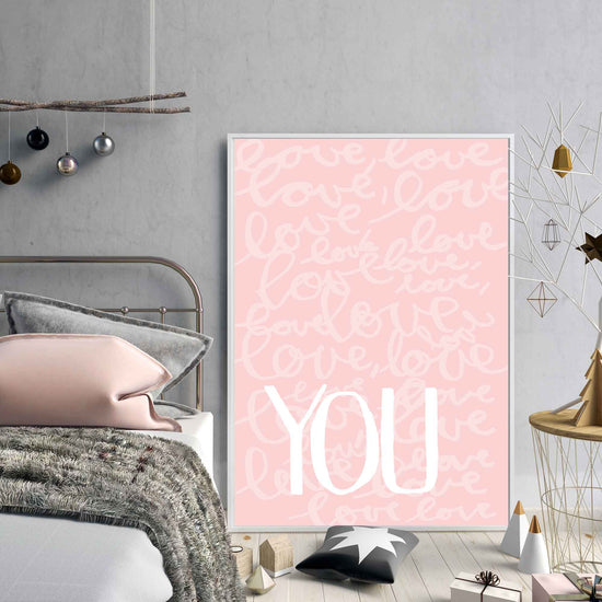 Art Print |  love you