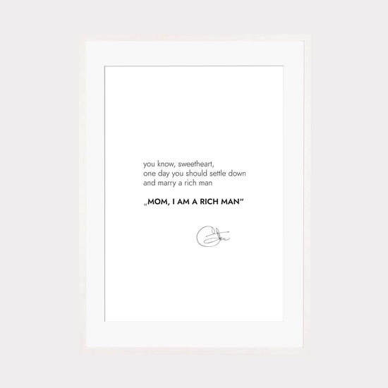 Art Print |  Rich Man