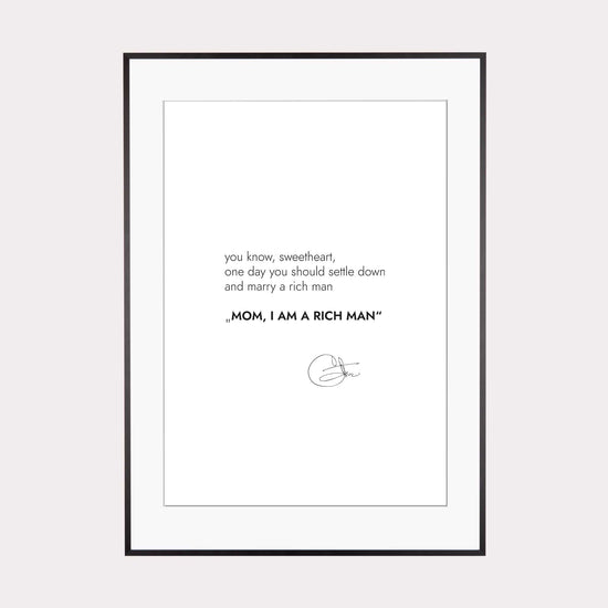 Art Print |  Rich Man