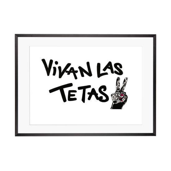 Art Print | vivan las tetas VICTORY