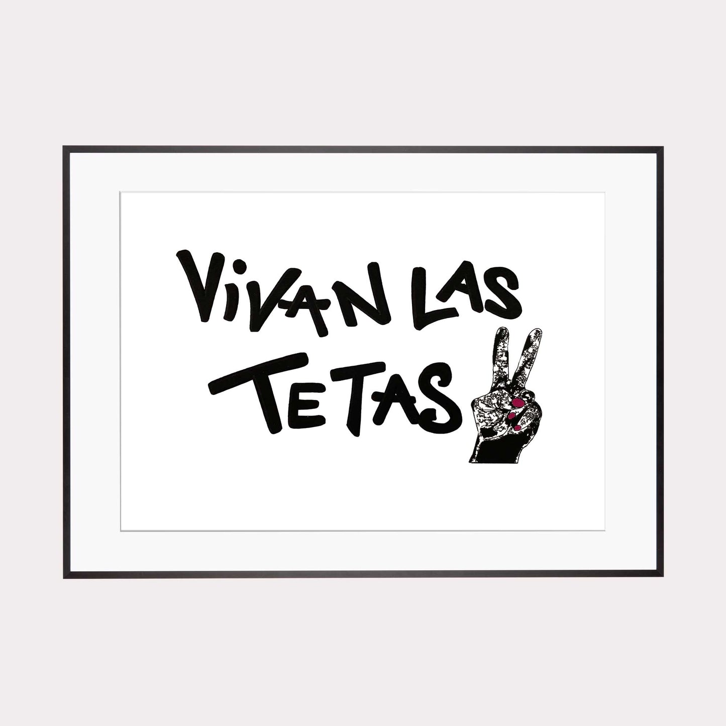 Art Print | vivan las tetas VICTORY