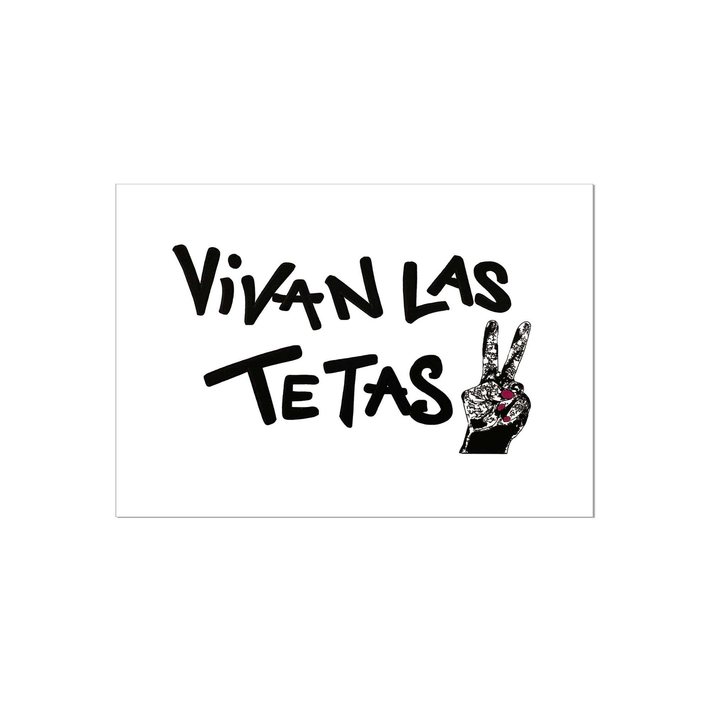 Art Print | vivan las tetas VICTORY