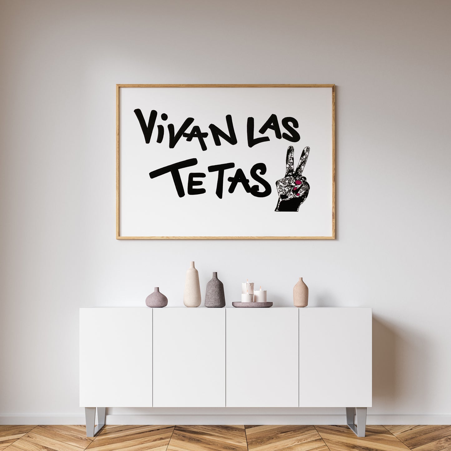 Art Print | vivan las tetas VICTORY