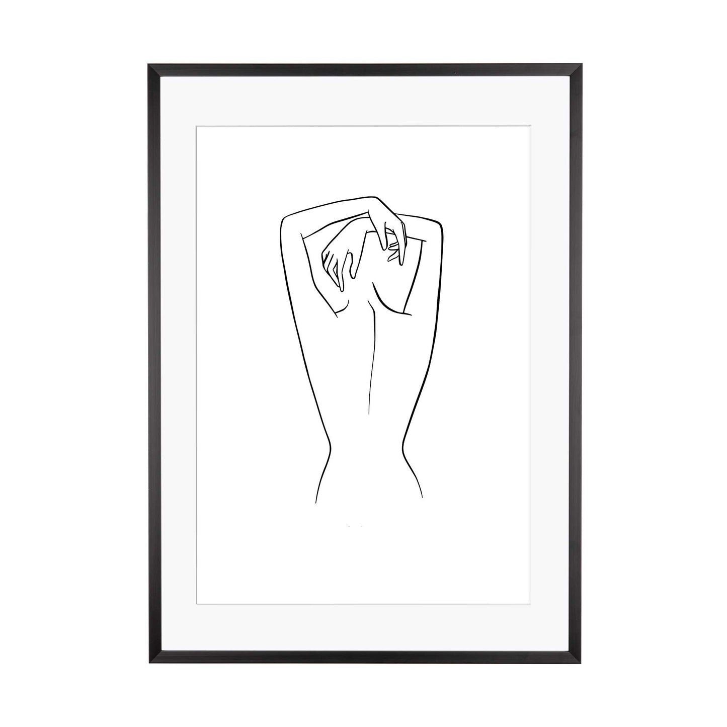 Art Print | Outlines - Akt weiblich #1