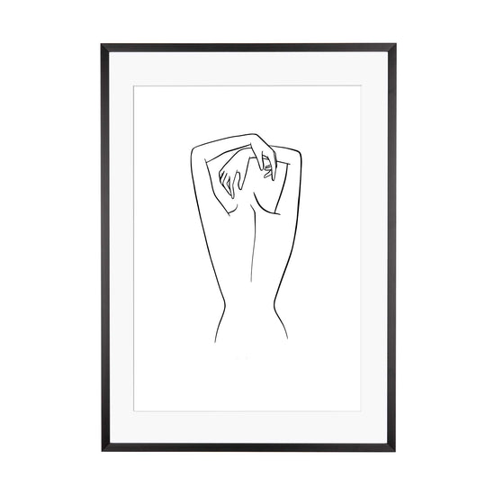 Art Print | Outlines - Akt weiblich #1