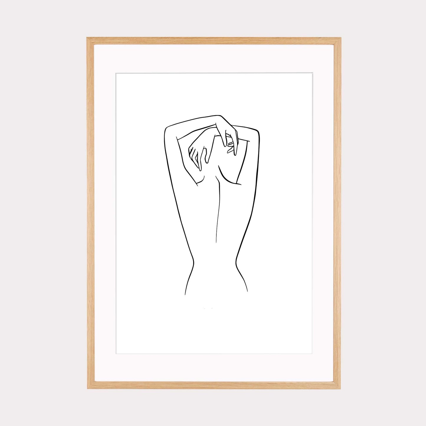 Art Print | Outlines - Akt weiblich #1