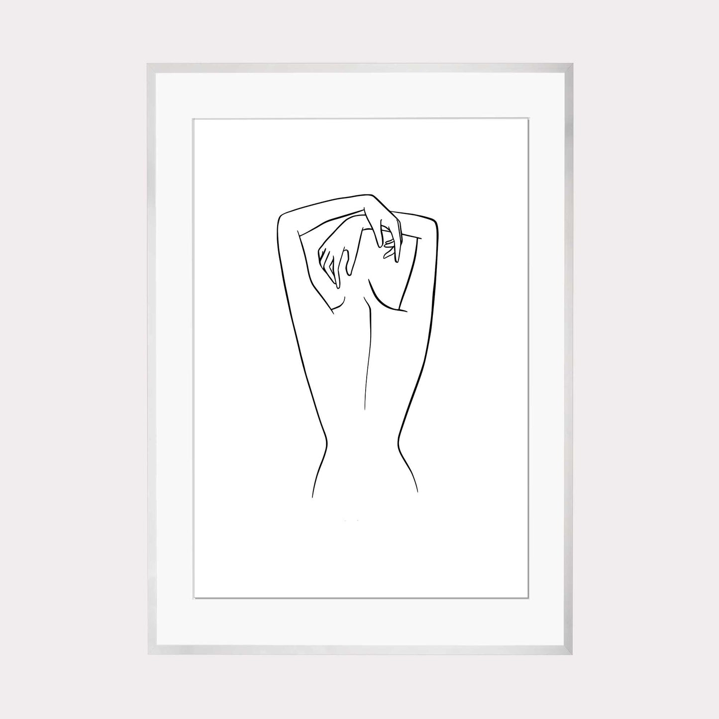 Art Print | Outlines - Akt weiblich #1