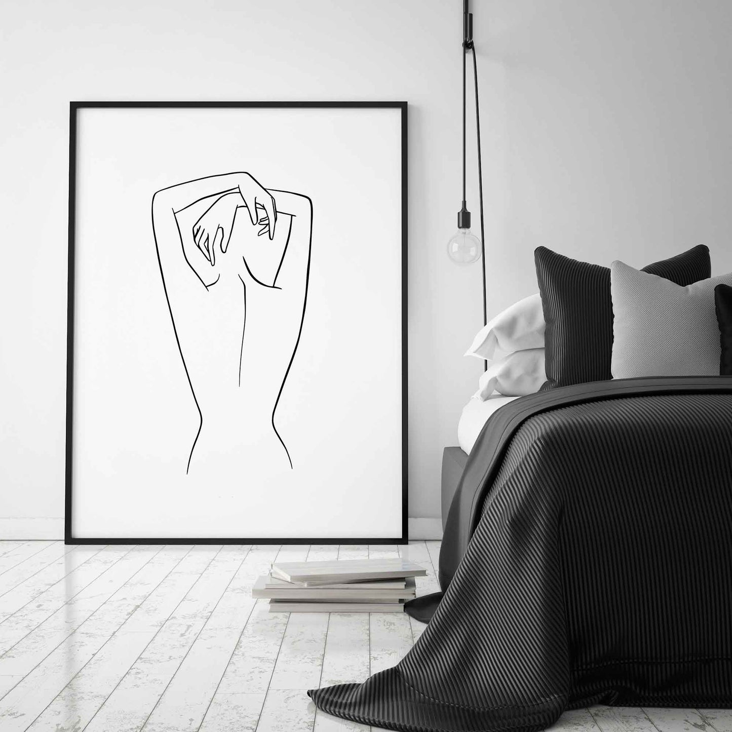 Art Print | Outlines - Akt weiblich #1